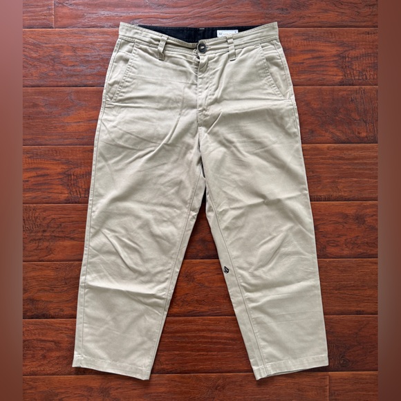 Volcom Men’s Frickin Skate Chino Pant - Loose Tapered Fit - size 32 - Picture 1 of 6